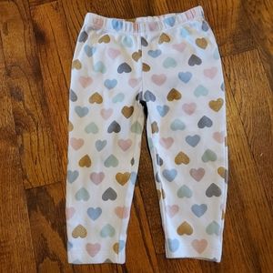 NWOT Carter's Heart Leggings